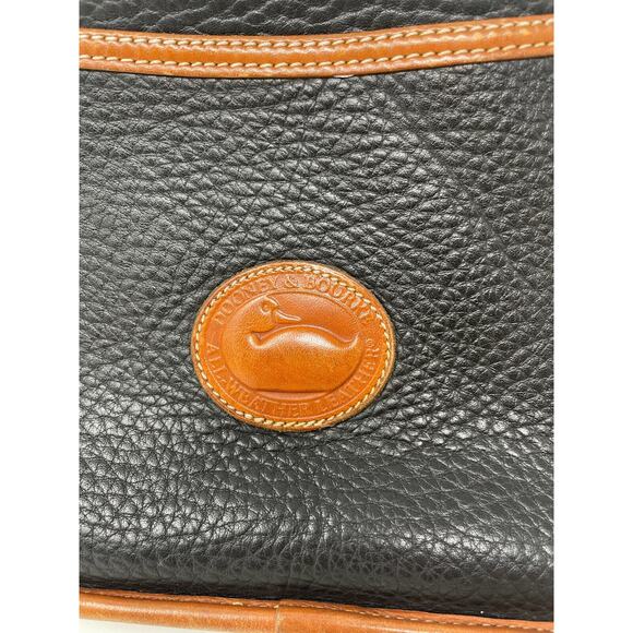 Dooney & Bourke Vintage Equestrian All Weather Leather Crossbody Bag Purse FLAW - Picture 5 of 11